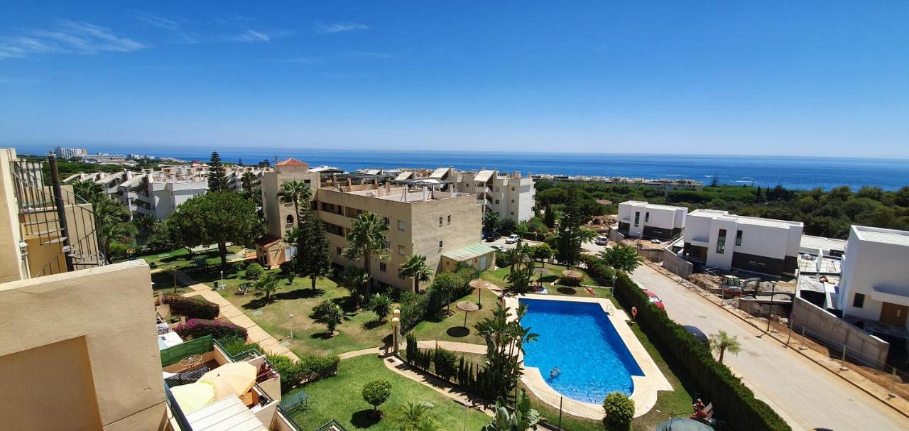 شقة Corner Sea View Penthouse With 95M² Terraces ماربيا المظهر الخارجي الصورة