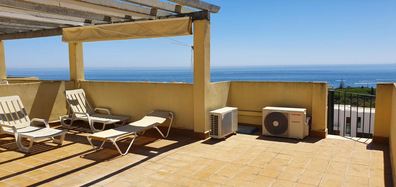 شقة Corner Sea View Penthouse With 95M² Terraces ماربيا المظهر الخارجي الصورة